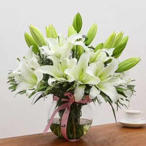 Exotic Lily Basket